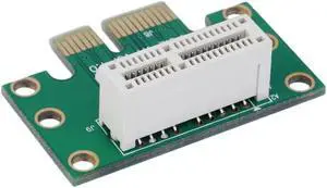 PCI E PCIe 1X Adapter Riser Card 90 Degree For 1U Server Chassis PCI E PCIe 1X Adapter Riser Card 90 Degree For 1U Server Chassis
