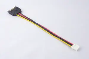 SATA 15pin Male to Small 4pin Female Power Cable Convert Line 20cm