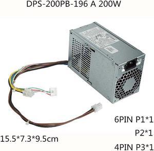 200W Server Power Supply 200W PSU DPS-200PB-196 A PCE011 D14-200P2B PCE014 796421-001 796419-001 DPS-200PB-196A PCE014 6PIN