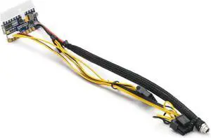 24pin DC ATX/ MINI/ ITX PSU 12V DC Input 250W Peak Output Switch DC-DC ATX Pico PSU MINI ITX PC Power Supply For Computer 24pin DC ATX/ MINI/ ITX PSU 12V DC Input 250W Peak Output Switch DC-DC ATX Pico PSU MINI ITX PC Power Supply For Computer