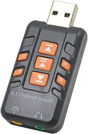 Arrival USB To 3D Audio External USB Sound Card 8.1 Channel Adapter Tarjeta De Sonido For Windows Vista/XP Win7 Win8