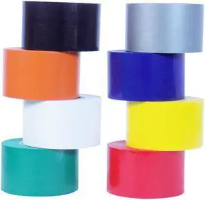 WOD EL-766AW Professional Grade Electrical Tape General Purpose Rainbow UL/CSA listed core: 3 inch X 66 ft - Use At No More Than 600V & 176F (Pack of 8)