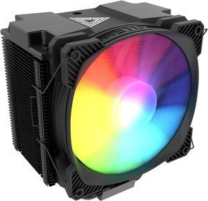 Montech AIR COOLER 210, 210W TDP, ARGB CPU Cooler, Massive Cooling Power, Six Heat Pipes, All Black