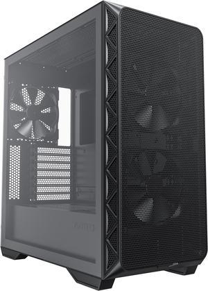 Montech AIR 903 BASE, E-ATX Mid Tower Case, High Airflow with Max Capacity, 3x 140mm PWM Fans Pre-installed, Tempered Glass Side Panel, Mesh Front, TYPE-C, Support 4090 GPUs, Black