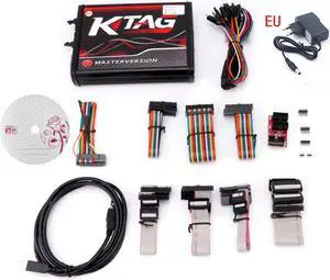 KTAG ECU PROGRAMMER V7.020/2.25 Red PCB 4LED