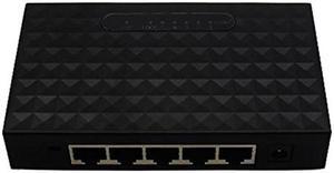 Plugadget 5 Ports Portas Gigabit Mini Network Switch 1000Mbps Ethernet Smart Switcher High Performance