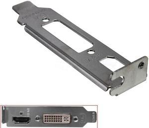 Low Profile Bracket Adapter HDMI & DVI Port For Half Height Graphic Video Cards SAPPHIRE EVGA ASUS Palit