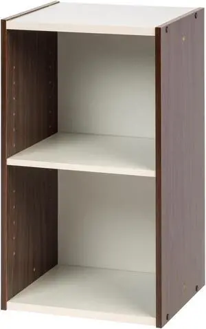 IRIS 14 x 23" Space Saving Shelf, Sema Series, Walnut Brown