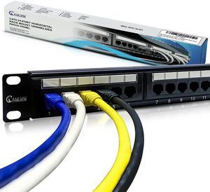 cat6 24 port patch panel | Newegg.com