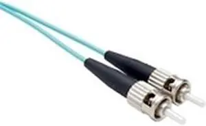 30 METER OM3 10 GIG FIBER OPTIC CABLE AQUA PVC JACKET 50125 MICRON MULTIMODE 30 METER OM3 10 GIG FIBER OPTIC CABLE AQUA PVC JACKET 50125 MICRON MULTIMODE