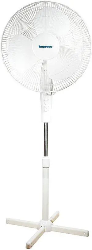 Impress 16 Oscillating Stand Fan white IM724W