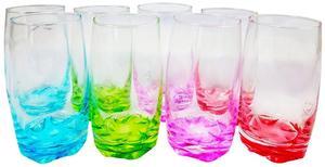 Gibson Karissa 8 Piece Drinking Glass Tumbler Set Assorted 13 oz. (92361.08) 93596601M