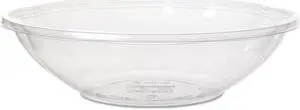 Salad Bowls, 48 oz, 6.69" Diameter x 4.38"h, Clear, 300/Carton EPSB48BASE