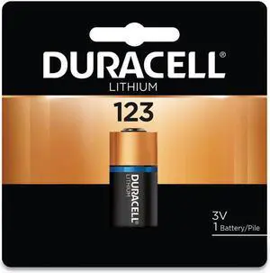 Duracell Specialty High-Power Lithium Batteries 123 3 V 4/Pack DL123AB4PK