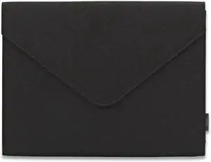 Smead Soft Touch Expanding Wallet Snap Closure Letter Size Black (70920)