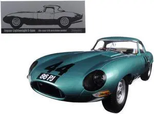 1963 Jaguar Lightweight E-Type #44 Arkins 86 PJ" 1/18 Diecast Model Car by Paragon "