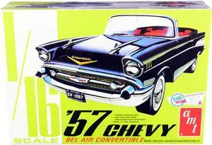 1957 Chevy Bel Air Convertible Plastic Model Car