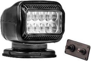 Golight Radioray GT Series Permanent Mount - Black LED - Hard Wired Dash Mount Remote