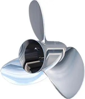 Turning Point Express® Mach3 Left Hand Stainless Steel Propeller - OS-1613-L - 3-Blade - 15.625" x 13"