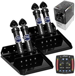 Bennett ST16ATP Performance Sport Tab System - Black-Powder-Coated w/Auto Trim Pro