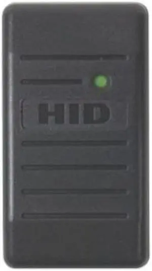 HID 6005BKB00 ProxPoint Plus 6005 125 kHz Mini Mullion Proximity Reader (Pigtail and Config 00) - Color: Black