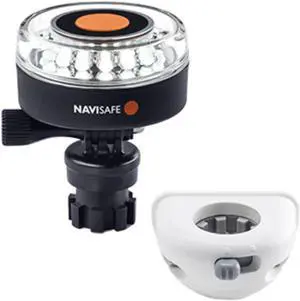 Navisafe Navilight 360 2NM White w/Navimount Base and Vertical Mount - White
