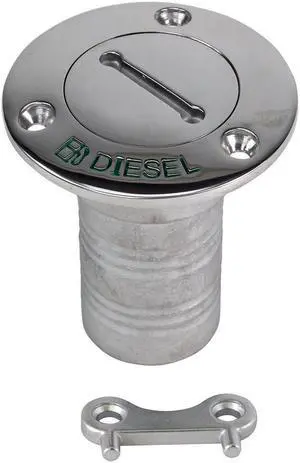 Whitecap Hose Deck Fill 1-1/2 Hose Diesel