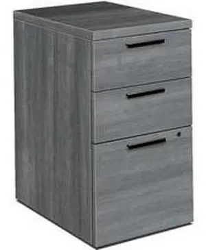 HON 105102LS1 10500 Series Mobile Pedestal, Sterling Ash Laminate