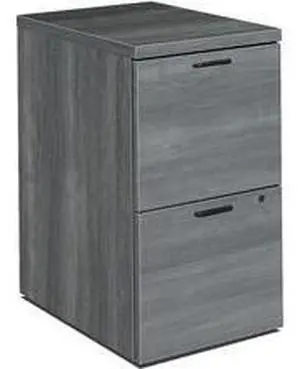 HON 105104LS1 10500 Series Mobile Pedestal, Sterling Ash Laminate