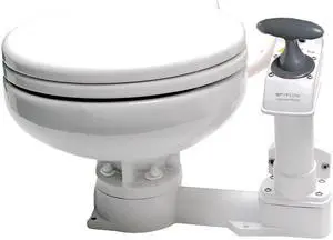 JOHNSON PUMP SUPER COMPACT MANUAL TOILET