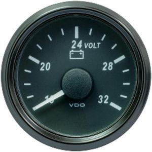 VDO SingleViu 52mm (2-1/16") Voltmeter f/24V Systems - 32V