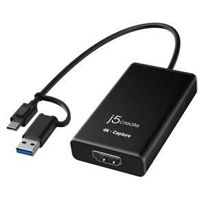 j5create HDMI to USBC 4K Capture Adapter j5create HDMI to USBC 4K Capture Adapter