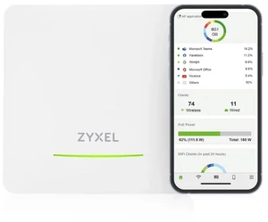 ZyXEL 2X2 WIFI 7 80211BE BANDFLEX AP 25G LAN BE6500 WAC ADAPTER NEBULAFLEX TAA ZyXEL 2X2 WIFI 7 80211BE BANDFLEX AP 25G LAN BE6500 WAC ADAPTER NEBULAFLEX TAA