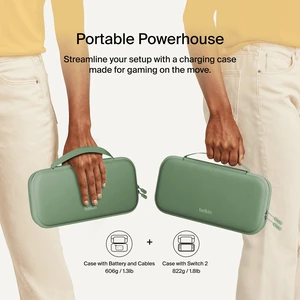 Belkin CHARGING CASE 20W FOR NINTENDO SWITCH 2 SAGE Belkin CHARGING CASE 20W FOR NINTENDO SWITCH 2 SAGE
