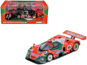 Inno Models Mazda 787B 55 Johnny Herbert Volker Weidler Bertrand Gachot Mazdaspeed Winner 24 Hours of Le Mans 1991 164 Diecast Model Car by Inno Models Inno Models Mazda 787B 55 Johnny Herbert Volker Weidler Bertrand Gachot Mazdaspeed Winner 24 Hours of Le Mans 1991 164 Diecast Model Car by Inno Models
