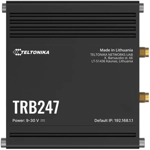 Teltonika Networks THE TRB247 IS A COMPACT IOT GATEWAY WITH LTE CAT 1 BIS CONNECTIVITY ONE GIGABIT Teltonika Networks THE TRB247 IS A COMPACT IOT GATEWAY WITH LTE CAT 1 BIS CONNECTIVITY ONE GIGABIT
