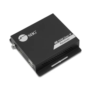 SIIG Inc TRUE 4K PERFORMANCE SIIG CEH3KE01S1 KVM OVER IP EXTENDER RECEIVER TRANSMITS HD SIIG Inc TRUE 4K PERFORMANCE SIIG CEH3KE01S1 KVM OVER IP EXTENDER RECEIVER TRANSMITS HD