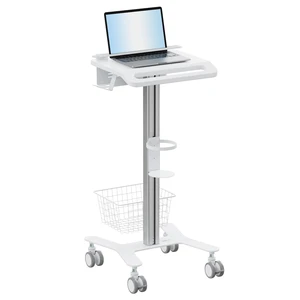 MountIt MOUNTIT PRO MEDHUB LAPTOP CART WITH SECURITY BAR MountIt MOUNTIT PRO MEDHUB LAPTOP CART WITH SECURITY BAR
