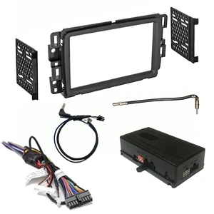 Crux OnStar Radio Replacement interface w SWC Retention Video Switcher D Din Dash Kit Select Crux OnStar Radio Replacement interface w SWC Retention Video Switcher D Din Dash Kit Select