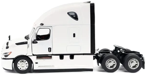 DieCast Masters 2025 Freightliner Cascadia Gen5 Sleeper Cab Truck Tractor Winter White Transport Series 150 Diecast Model by Diecast Masters DieCast Masters 2025 Freightliner Cascadia Gen5 Sleeper Cab Truck Tractor Winter White Transport Series 150 Diecast Model by Diecast Masters
