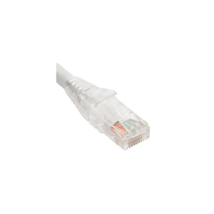Cablesys 14ft CAT 6 Patch Cord with Clear Boot White Cablesys 14ft CAT 6 Patch Cord with Clear Boot White