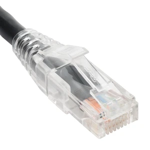 Cablesys 25 CAT6 Patch Cable Low Profile Boot Black Cablesys 25 CAT6 Patch Cable Low Profile Boot Black