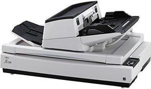 Ricoh / Fujitsu fi-7700 PA03740-B005 Duplex 600 DPI x 600 DPI Production-class ADF + Flatbed document scanner