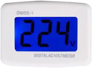 Hot Electrical Instruments DM55-1 AC 80-300V LCD Digital Volt Meter Voltmeter Electric Pen Voltage Testers