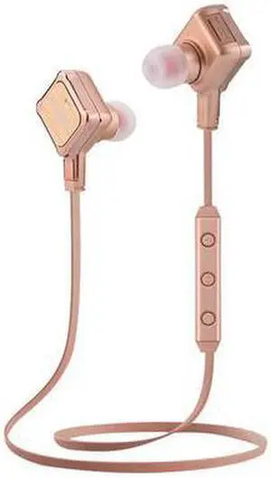 FineBlue FA-90 Sports Neck Hanging High Quality Magnetic Stereo Bluetooth4.1 Headset Sweat proof IPX-4 (Gold)