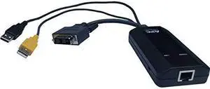 APC KVM 2G, SERVER MODULE, DVI WITH VIRTUAL MEDIA AND CAC