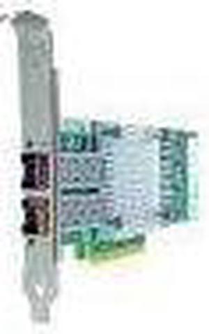 AXIOM 10GBS DUAL PORT SFP+ PCIE X8 NIC FOR QLOGIC W/TRANSCEIVERS - QLE8242-SR-CK