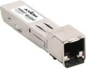 Axiom AXG92090 Sfp (Mini-Gbic) Transceiver Module (Equivalent To: Linksys Mgbt1) - Gigabit Ethernet - 1000Base-T - Rj-45 - Up To 328 Ft Axiom AXG92090 Sfp (Mini-Gbic) Transceiver Module (Equivalent To: Linksys Mgbt1) - Gigabit Ethernet - 1000Base-T - Rj-45 - Up To 328 Ft