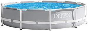Intex 26701EH 10ft x 30in Prism Frame Above Ground Swimming Pool with Pump