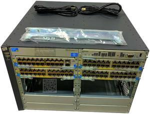 HP E5412-92G-PoE+/2XG-SFP+ v2 zl Switch Chassis (J9532A)